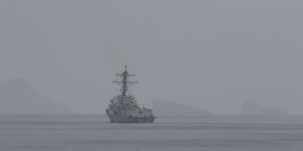Iran threatens U.S. warships after they throw down the gauntlet for winner-take-all Strait of Hormuz