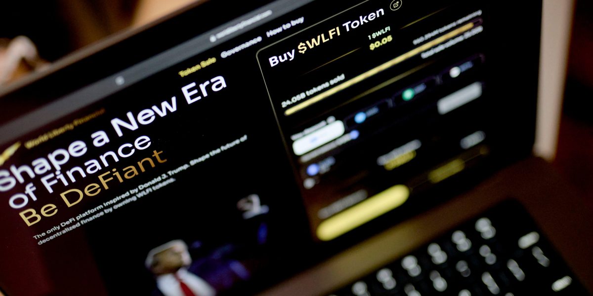 World Liberty Financial crypto tokens reach all-time low on reports of insider loans